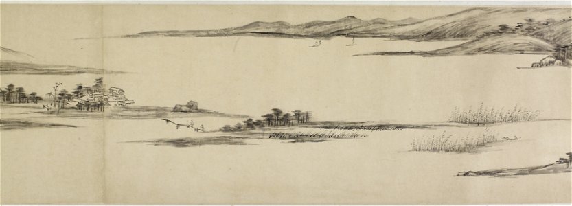 Wang Yuanqi -Wang Yuan-ch'i- - Free Spirits Among Streams and Mountains - Walters 35198 - View F
