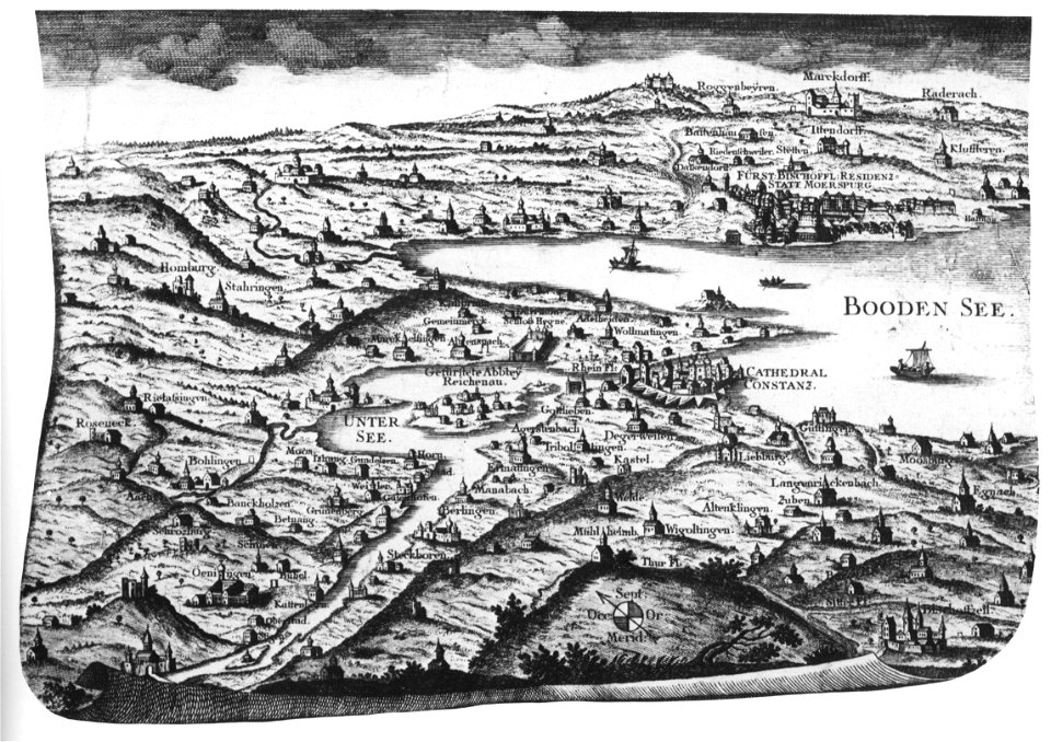 Wappenkalender 1784-1795 Besitzungen des Hochstifts Konstanz am Bodensee