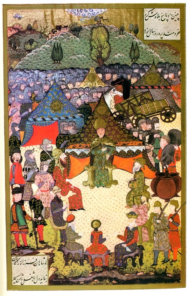 War council of Louis II of Hungary before the battle of Mohács
