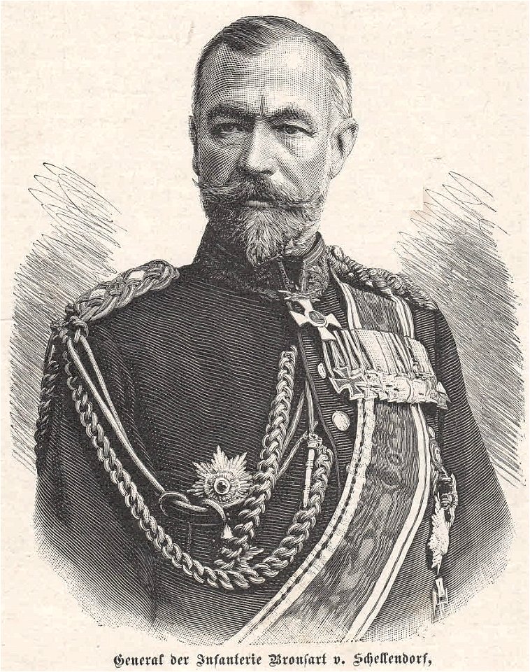 Walther Bronsart von Schellendorff, General der Infanterie