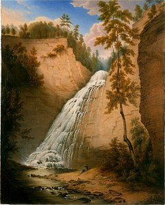 Lucifer's Falls, Tompkins County, NY by Henry Walton