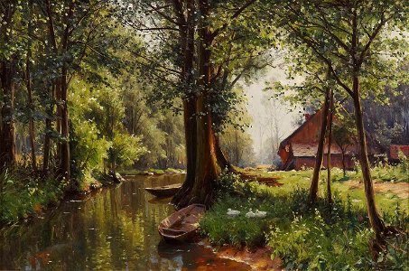 Walter Moras - Im Spreewald