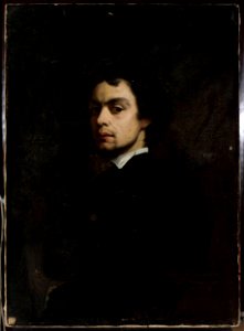 Wandalin Strzałecki - Self-portrait - MP 2418 MNW - National Museum in Warsaw