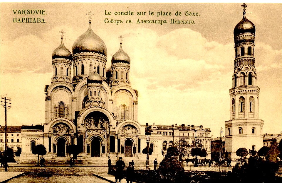 Warszawa Alexandro-Nevsky sobor 1910-e 02