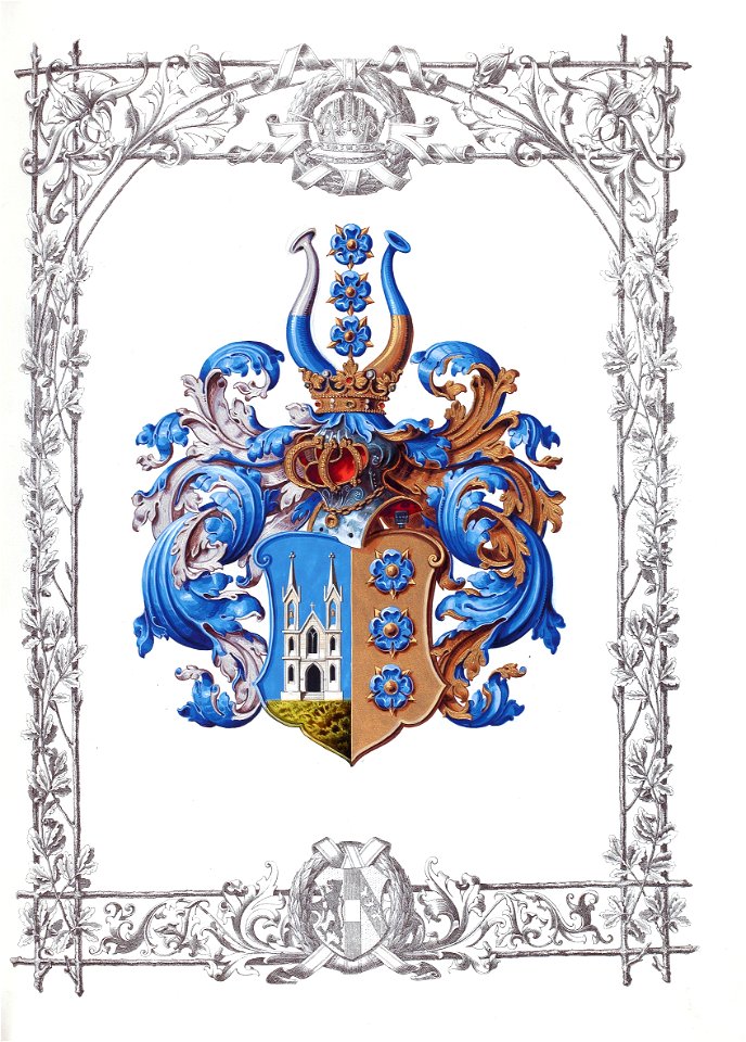 Wappen Vinzenz Paul Morawitz 1883