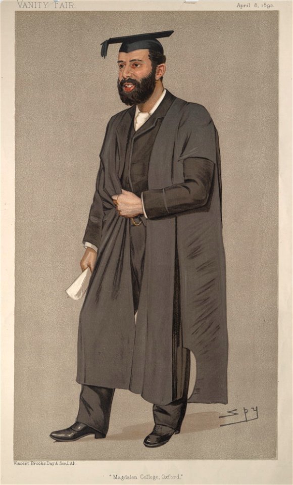 Thomas Herbert Warren, Vanity Fair, 1893-04-08