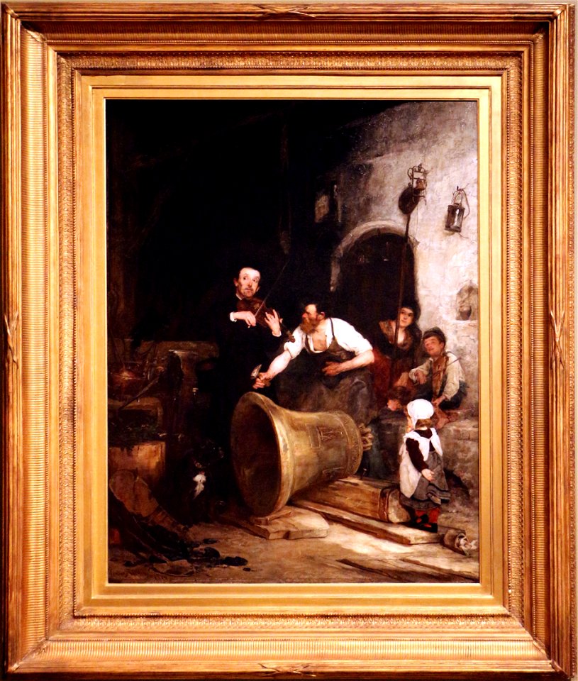 Walter shilraw, acoordando la campana, 1874