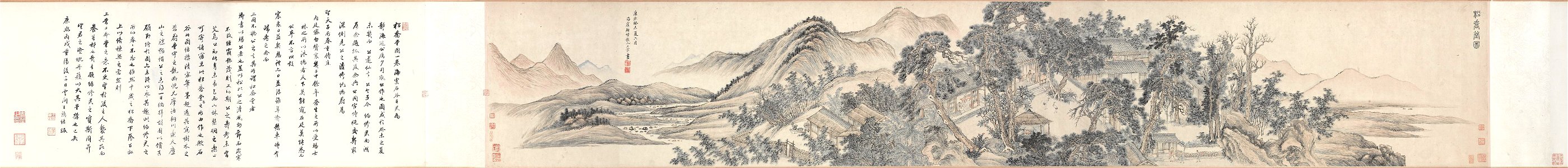 Wang Hui - Hall of Lofty Pines - 1997.106 - Cleveland Museum of Art
