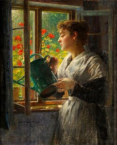 Walther Firle Früh am morgen