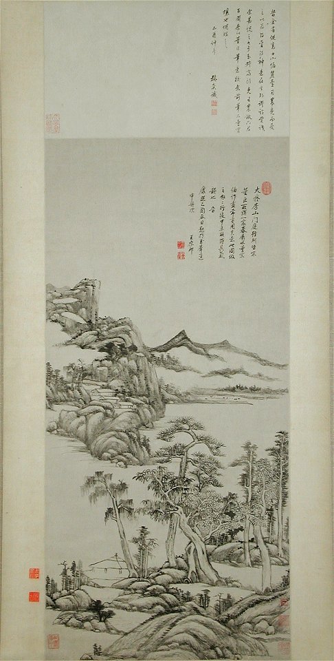 Wang Yuanqi - Landscape in the Styles of Huang Gongwang and Gao Kegong - 1972.278.6 - Metropolitan Museum of Art