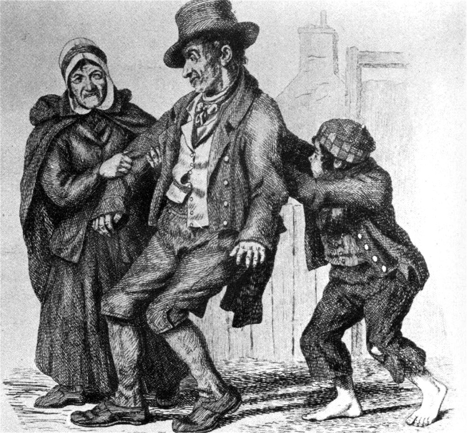 Walter Geikie - Drunken Man - WGA8520
