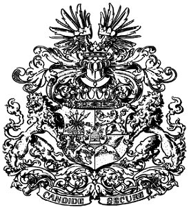 Wappen der Freiherren von Königswarter 1870