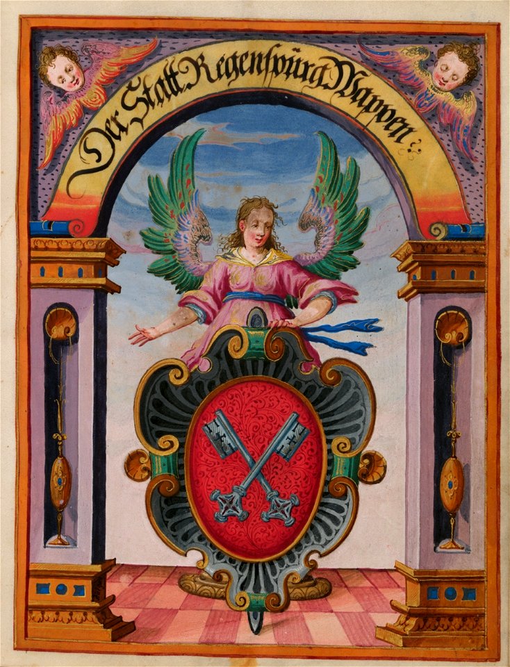 Wappenbuch Ungeldamt Regensburg 000 vs019r