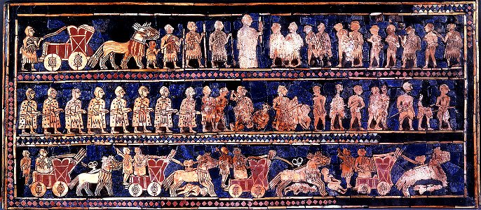War Side of Standard of Ur, 26th century BC (38818504132)
