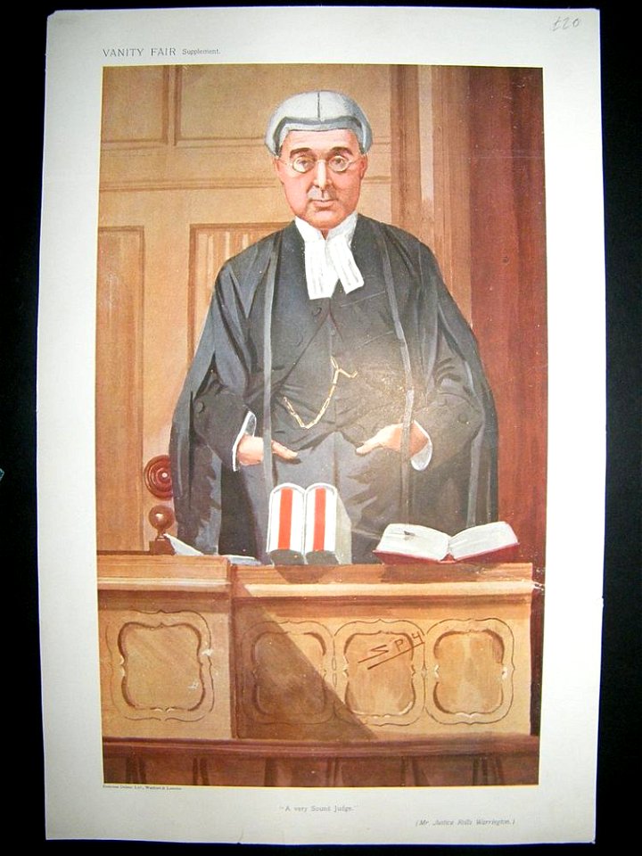 Thomas Warrington, 1907-11-27, Vanity Fair