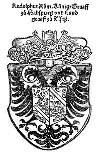 Wappen Rudolf von Habsburg
