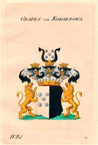 Wappen Kokorzowa koloriert