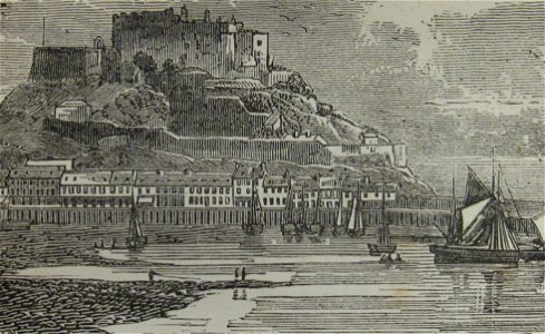 Ward Lock's Illustrated Guide to, and Popular History of the Channel Islands 1882 3. Free illustration for personal and commercial use.