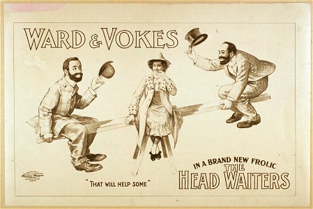 Ward & Vokes in a brand new frolic The head waiters LCCN2014635426