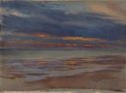 Warren Beach at Sunset 2006.428