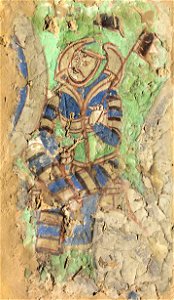 Warrior, Kizil, 6th-7th century CE