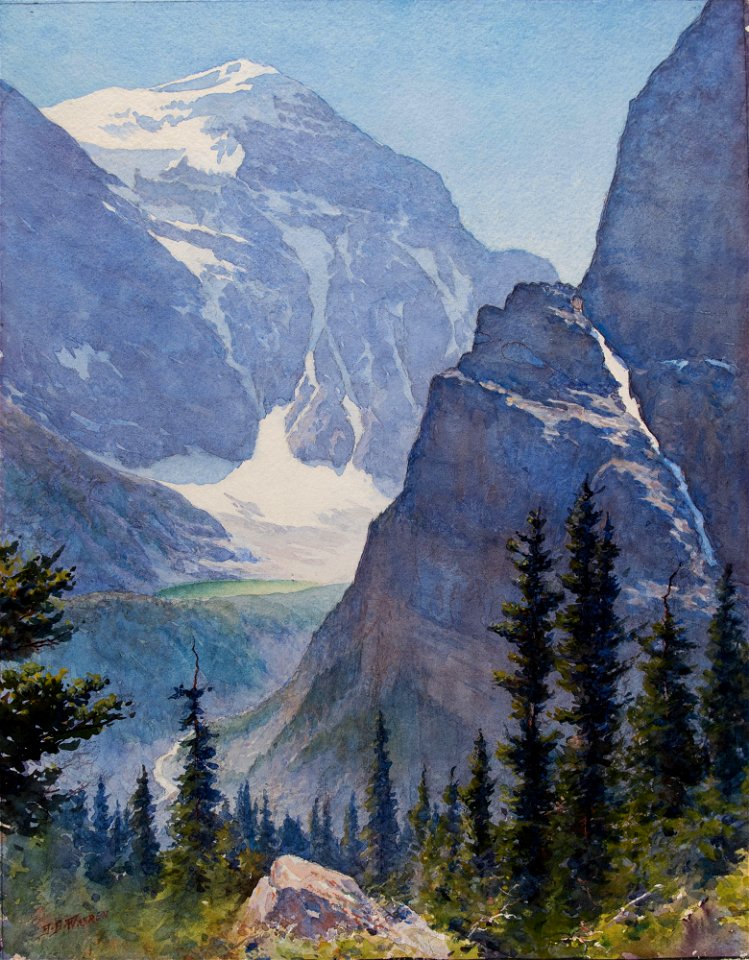 Warren Distant View of Lake Louise 2006.431