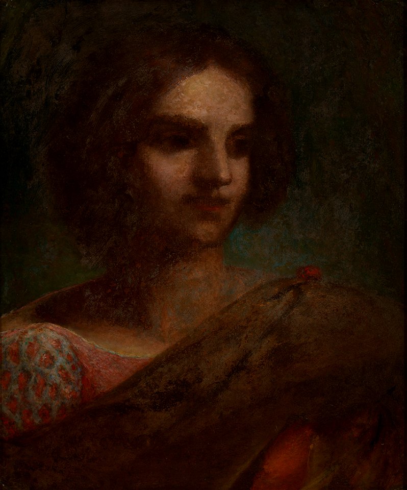 Washington Allston - Ideal Head - 99.002 - Rhode Island School of Design Museum