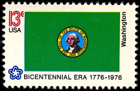 Washington Bicentennial 13c 1976 issue