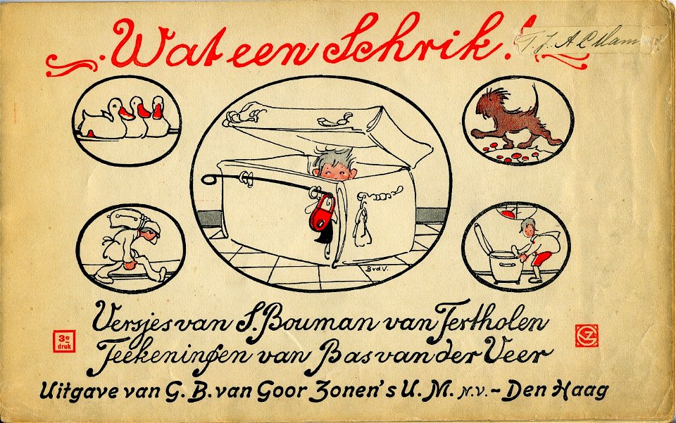 Wat een Schrik (1931) van S. Bouman-van Tertholen