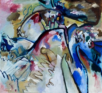 Wassily Kandinsky - Improvisation 21a - GMS 82 - Lenbachhaus