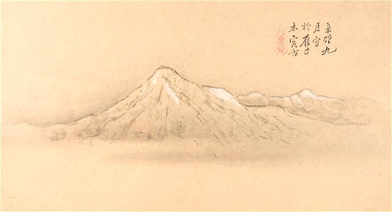 Watanabe Kazan - One of Six Views of Atsugi - 1984.326.F - Arthur M. Sackler Museum