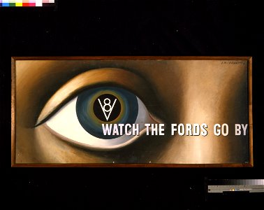 Watch the Fords go by - A.M. Cassandre 37. LCCN2010645851