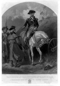 Washington at the outposts of Valley Forge LCCN2004668034
