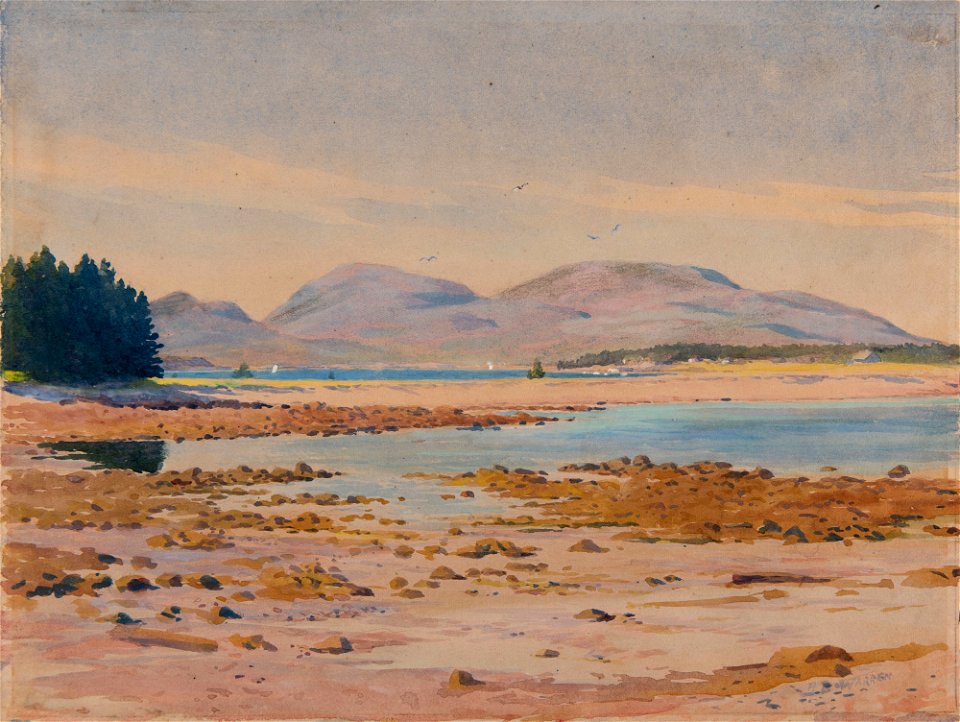 Warren Mount Desert from Cranberry Island 2006.425