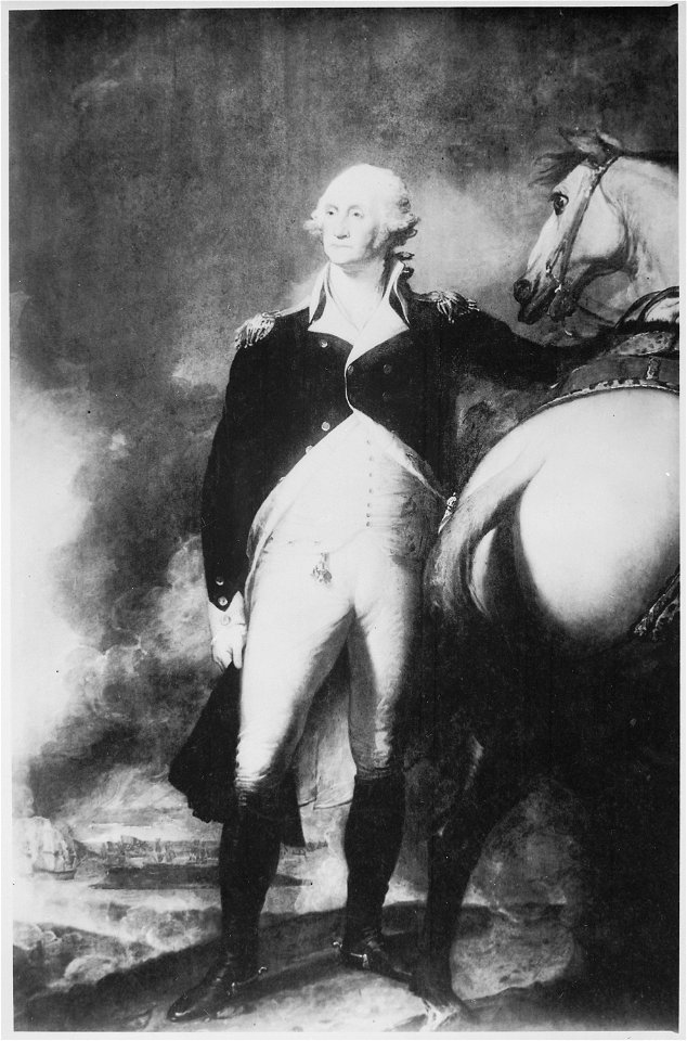 Washington, George, at Dorchester Heights (full length) - NARA - 532859