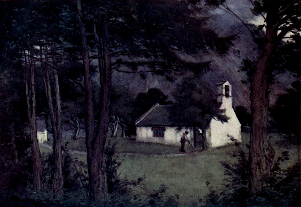 Wastdalehead Church - The English Lakes - A. Heaton Cooper