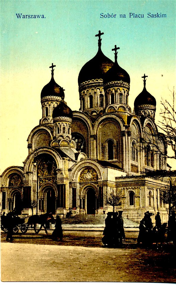 Warszawa Alexandro-Nevsky sobor 1910-e 03