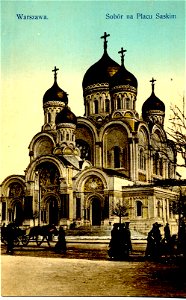 Warszawa Alexandro-Nevsky sobor 1910-e 03