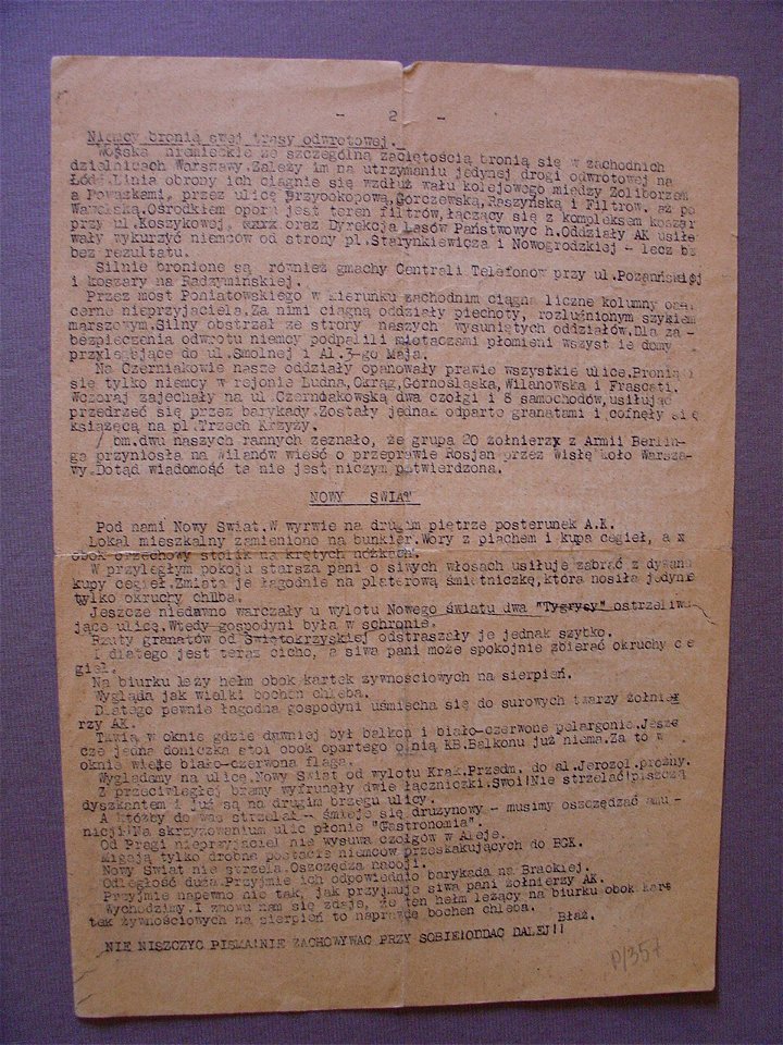 Warszawa Walczy nr 12 s. 2