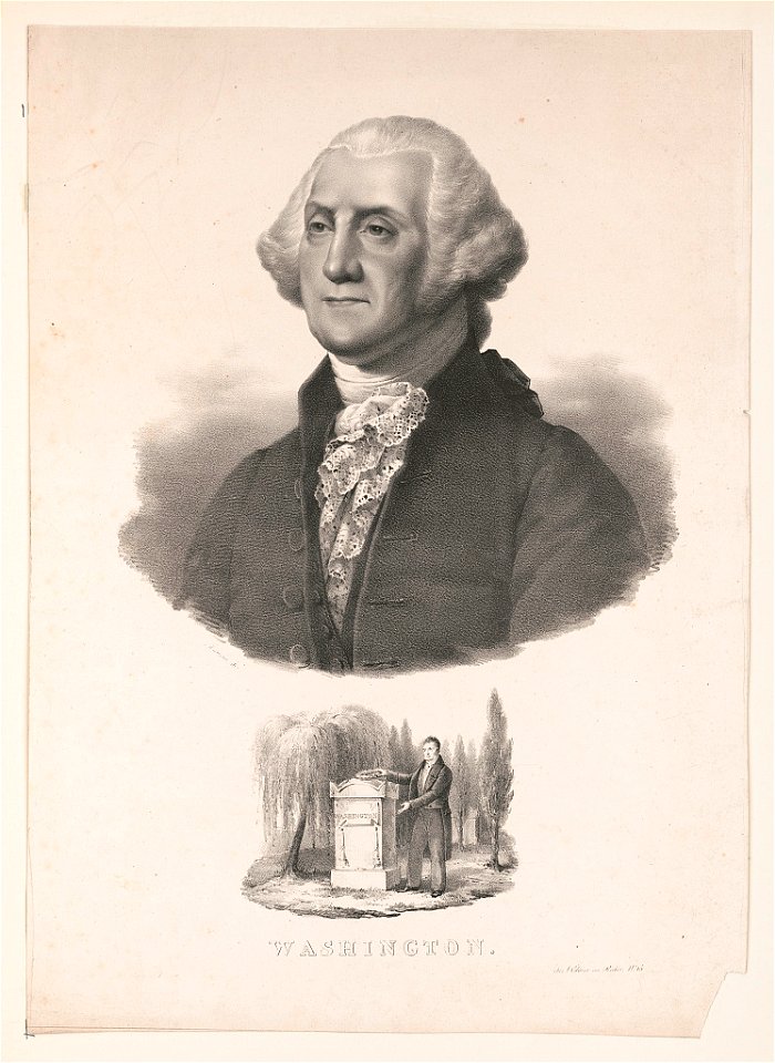 Washington - Maurin ; lith. de Delpech, à Paris. LCCN2013645295