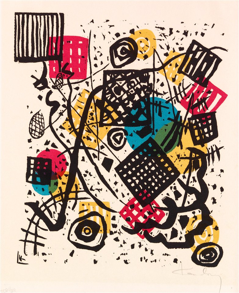 Wassily Kandinsky Kleine Welten V