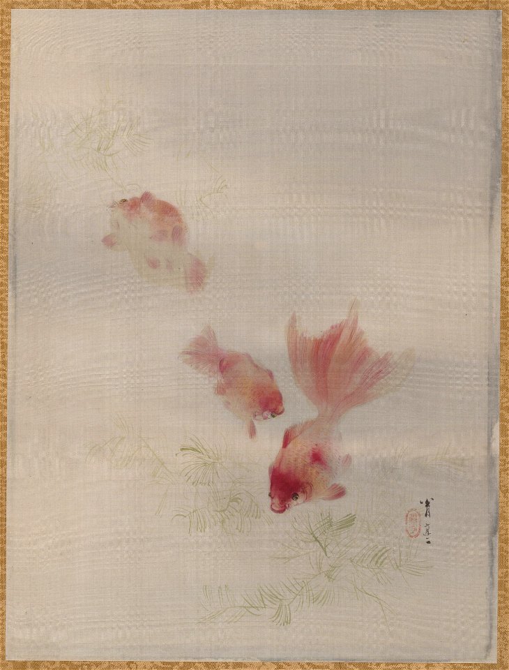 Watanabe Seitei - Goldfish - 14.76.61.79 - Metropolitan Museum of Art