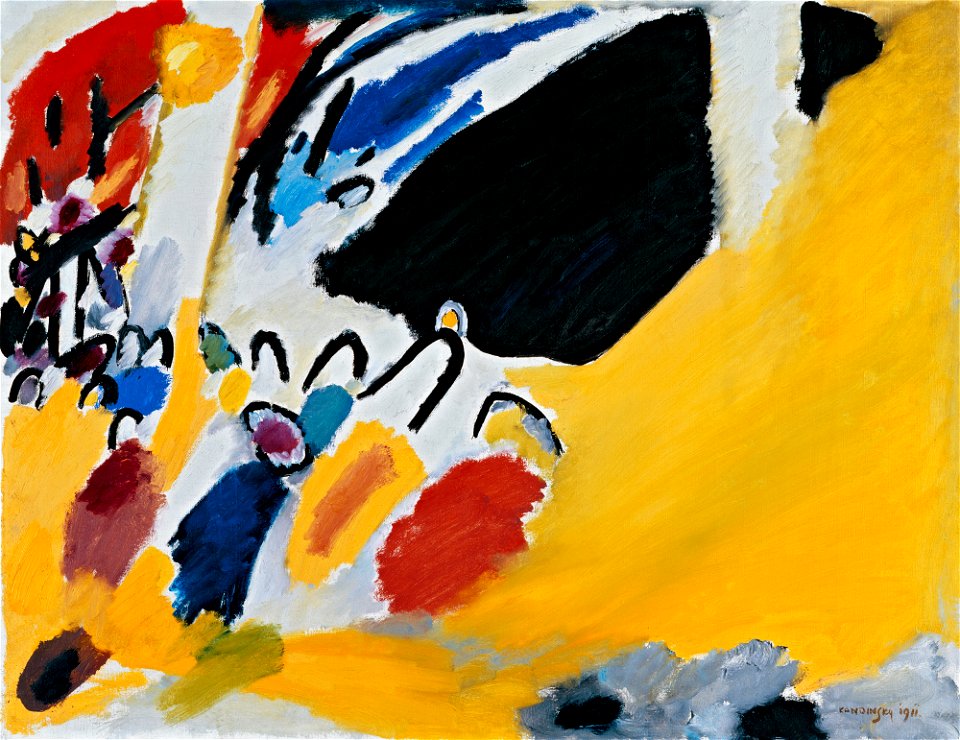 Wassily Kandinsky - Impression III (Konzert) - GMS 78 - Lenbachhaus