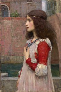 John William Waterhouse - Juliet. Free illustration for personal and commercial use.