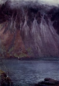 Wastwater Screes - The English Lakes - A. Heaton Cooper