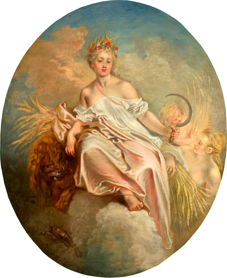 Jean-Antoine Watteau - Ceres ou l'été (1717-18)