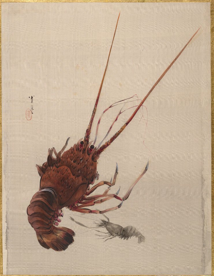 Watanabe Seitei - Crayfish - 14.76.61.37 - Metropolitan Museum of Art