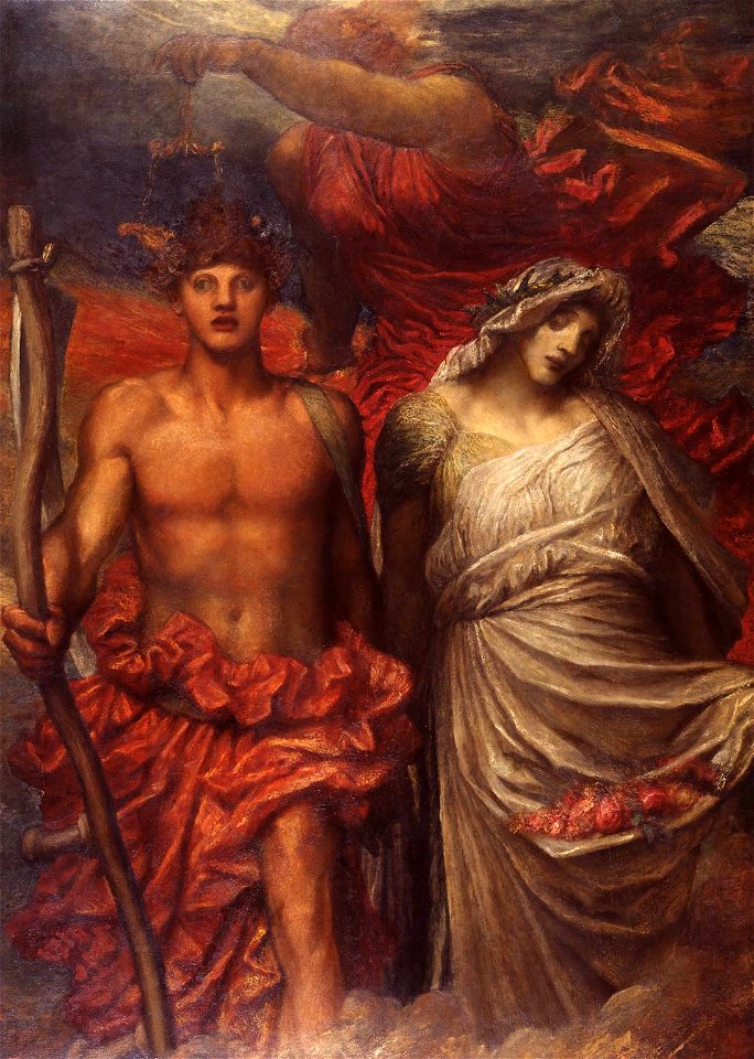Watts George Frederick Time Death and Judgement 1870s 1886