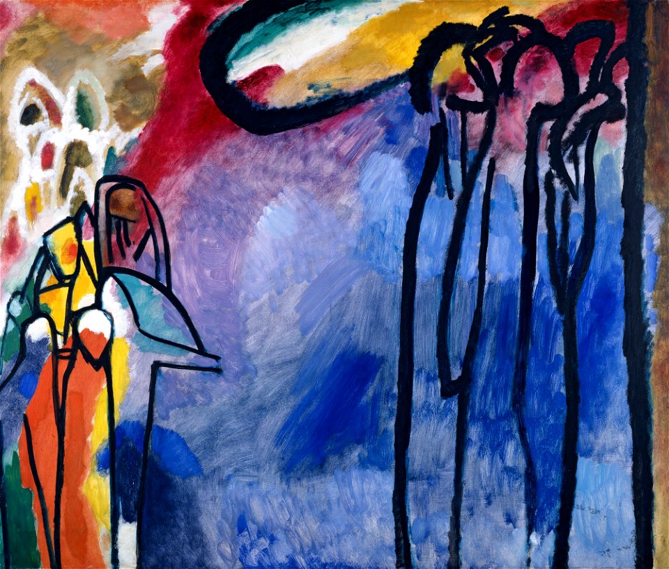 Wassily Kandinsky - Improvisation 19 - GMS 79 - Lenbachhaus