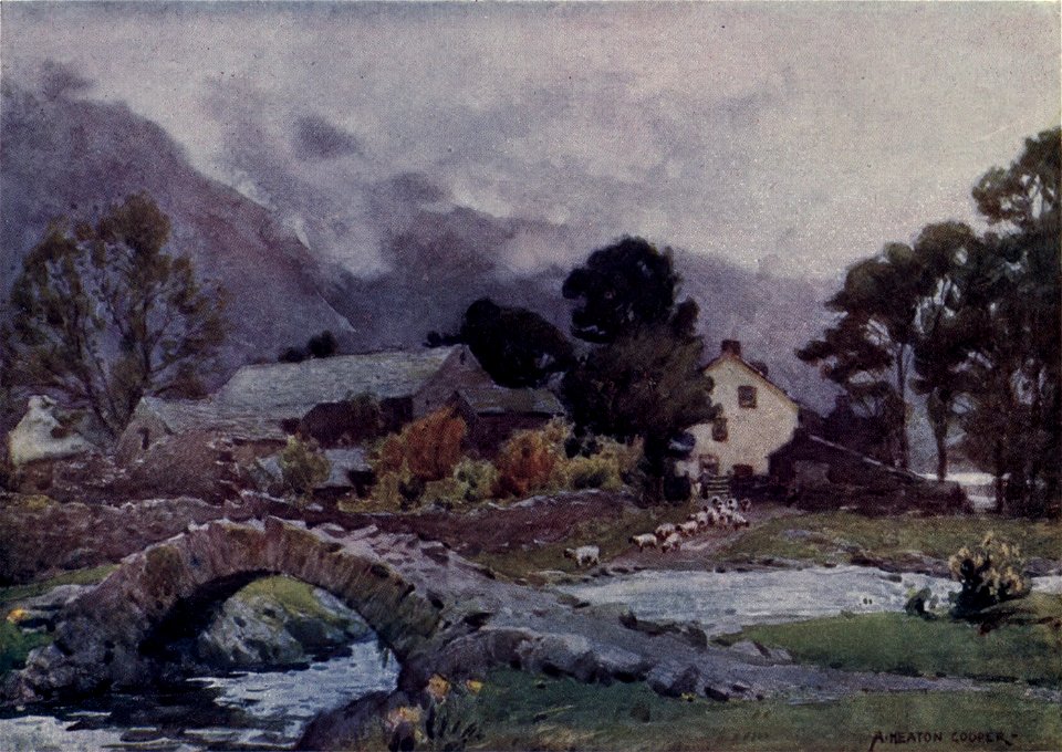 Wastdalehead, Wastwater - The English Lakes - A. Heaton Cooper